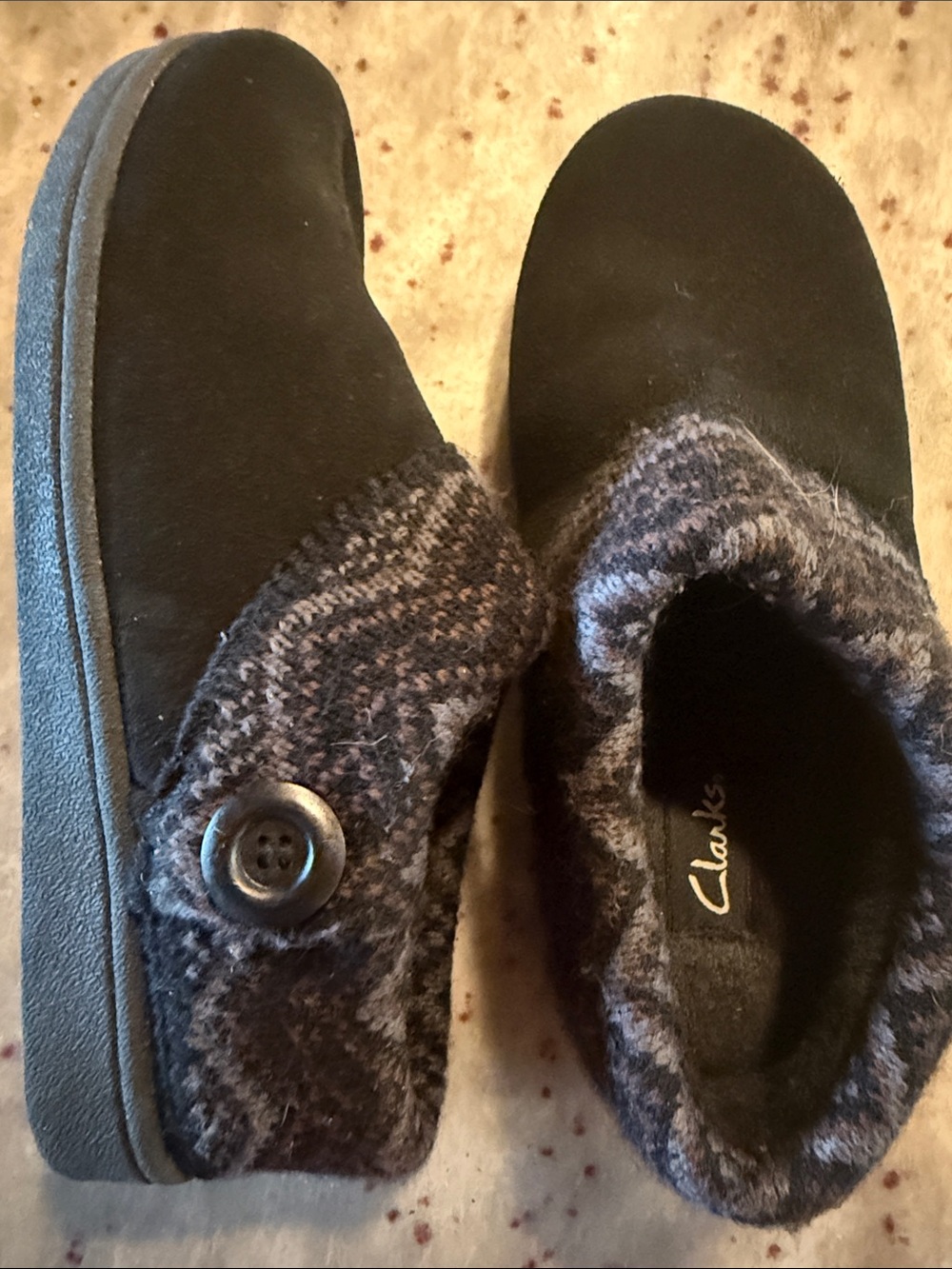 Clarks Sweater clog mule Slipper - Women's
